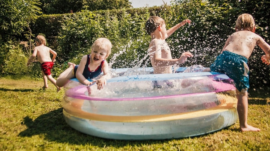 استخر بادی کودک