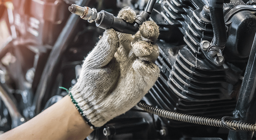 شمع موتورسیکلت