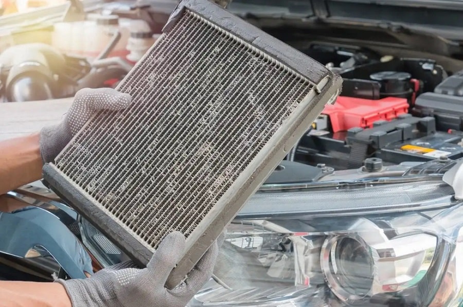 رادیاتور آب خودرو