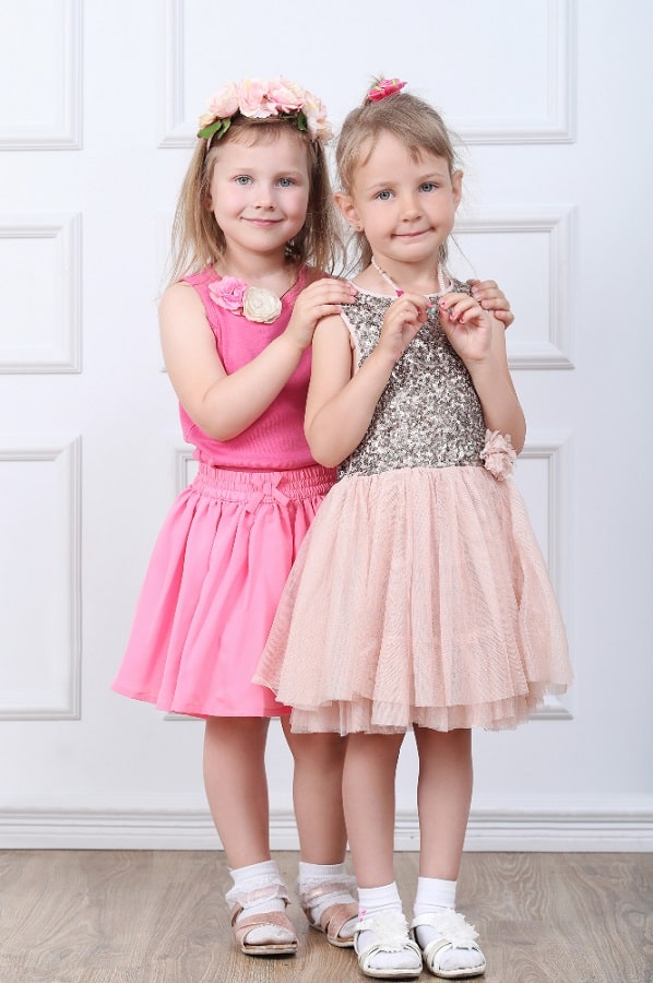 پیراهن نوزادی دخترانه