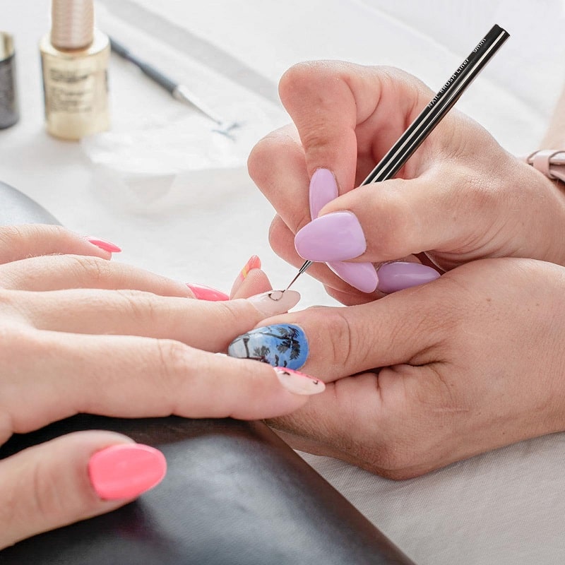 قلم موی طراحی و کاشت ناخن