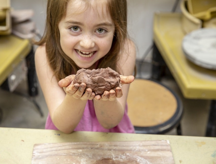 گل سفالگری مخصوص کودکان