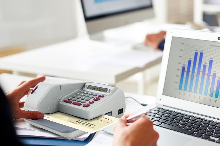 دستگاه پرفراژ چک