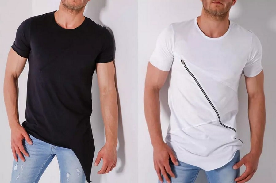 تی شرت لانگ مردانه