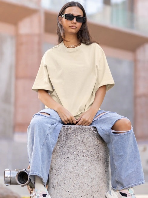 تی شرت اورسایز زنانه